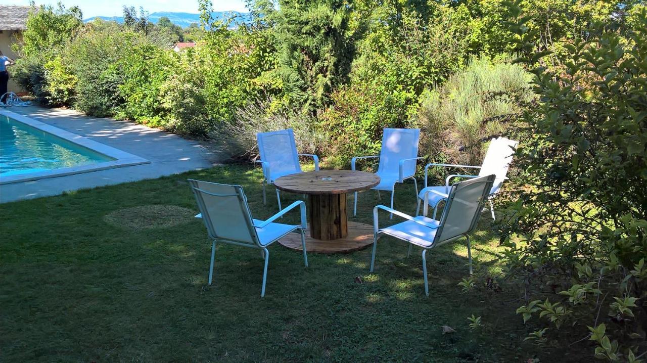Chambres Et Table L' Echappee Bouvesse-Quirieu Dış mekan fotoğraf